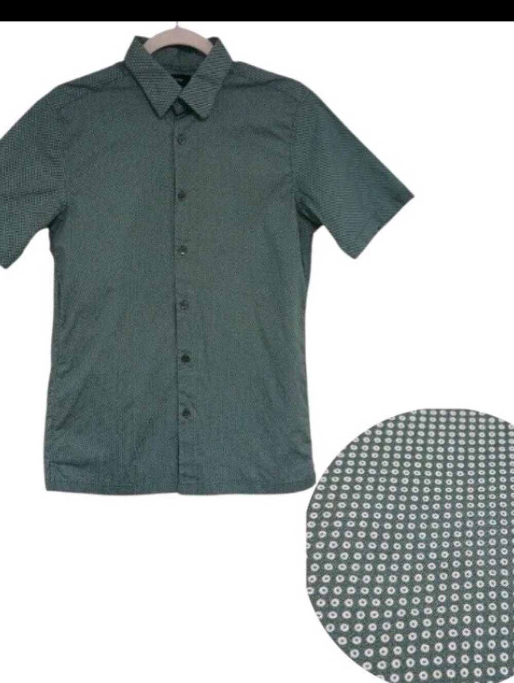 Theory Zack Slim Fit Short Sleeve Shirt